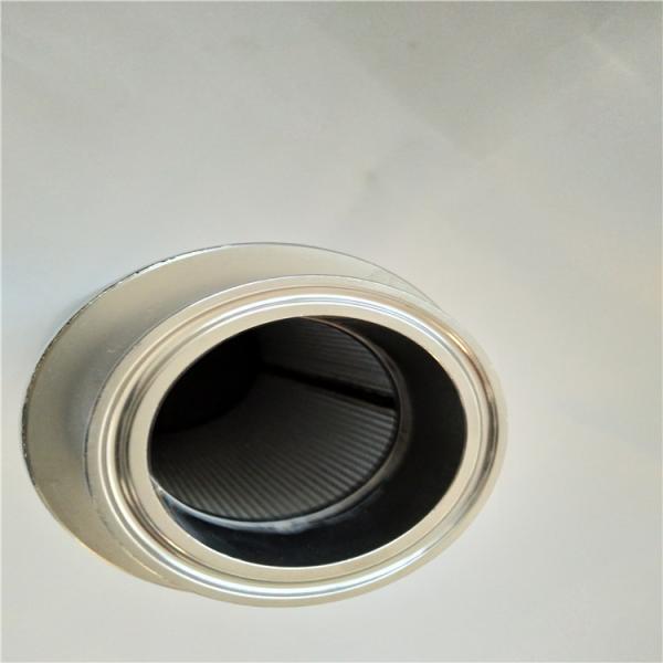 Pleated Sintered Wire Mesh Filter , 40 Micron Filter Mesh Customized 3-200um