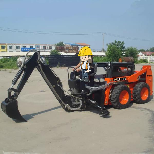 45кВт Малый Скид Стер MY850U 850КГ Скорость загрузки Быстрый цикл Время для подвала