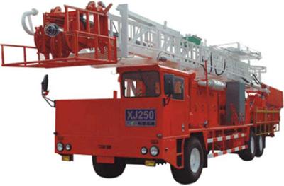 Equipamento de XJ250workover