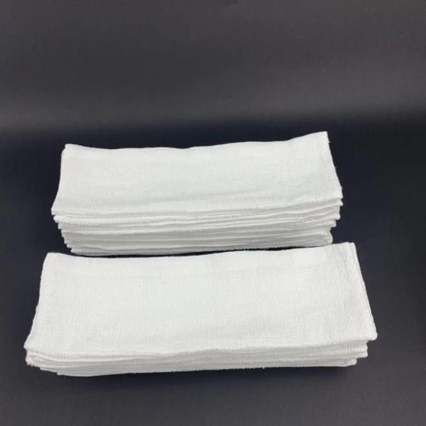 100% Cotton Disposable Folded Hand Towel 30x30cm For Airline