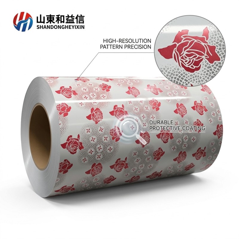 PE Coated PPGI Prepainted Galvalume Steel Coil 0.2-0.6mm AZ100 For Indonesia Roofing Sheet Industry