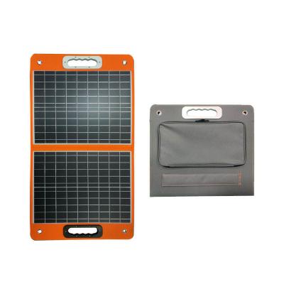 60W Monocrystalline Silicon Foldable Solar Panels With USB Output 12V/1.5A