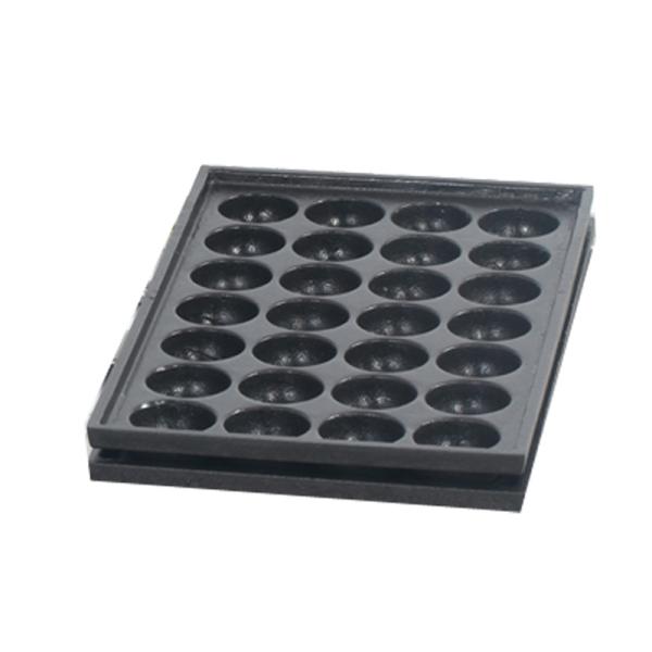Three Plate Countertop Non-stick Fish Pellet Snack Equipment for Hotels and Restaurants