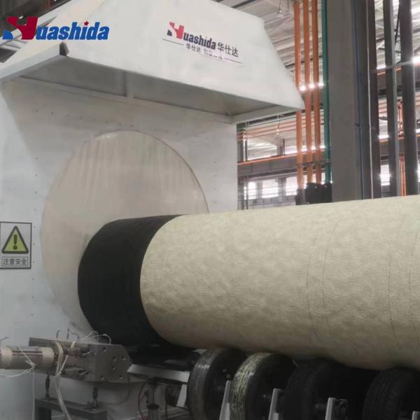 Automated Large-Diameter Pre-Insulated Pipe Production Line with High-Pressure Air Type Polyurethane Spray Foam