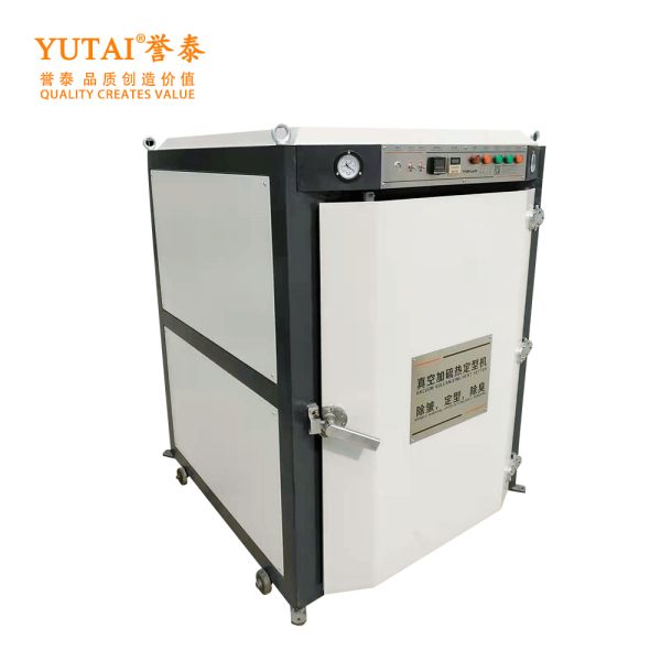 Vacuum Heat Shoe Heat Setting Machine with Double Cycle Wrinkle Removal and Movable Cross Bar for Perfect Shoe Last Shaping