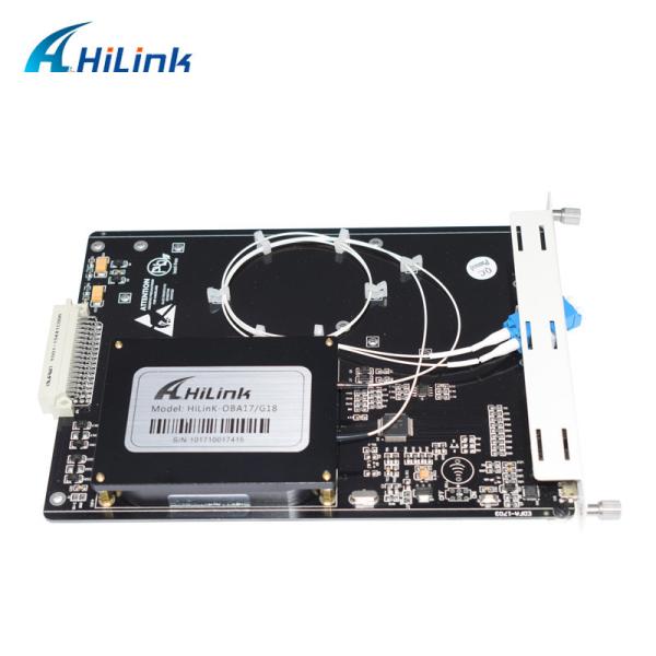 Усилитель 1U стекловолокна диапазона c интегрировал Multi PA БА каналов DWDM EDFA