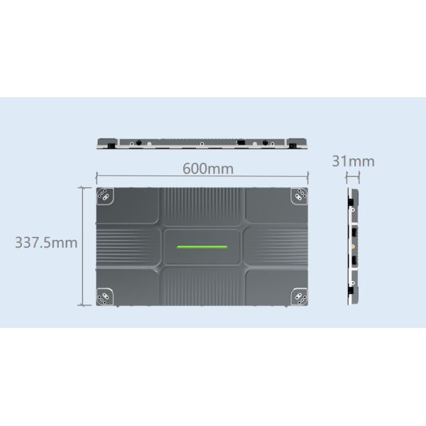 100000 Hours Life Span Narrow Pixel Pitch LED Display with 640000 Pixels and 600-800nits Brightness for Broadcasting Studios