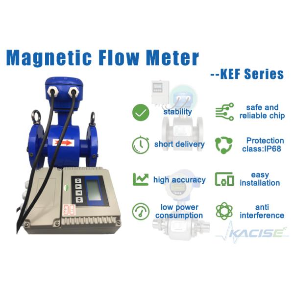 color magnético impermeable del azul del bajo consumo de energía del metro de flujo de 12V IP68
