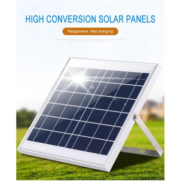 Алюминиевый солнечный уличный свет приведенный приведенный 6V управлением дневного света света дороги умный