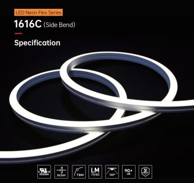 Customized Easy Bend Flexible Neon LED Strip With Waterproof Connectors