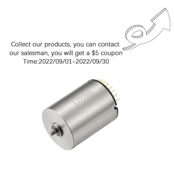 12V Coreless BLDC Motor 17mm Micro For Slotless Tattoo Machine
