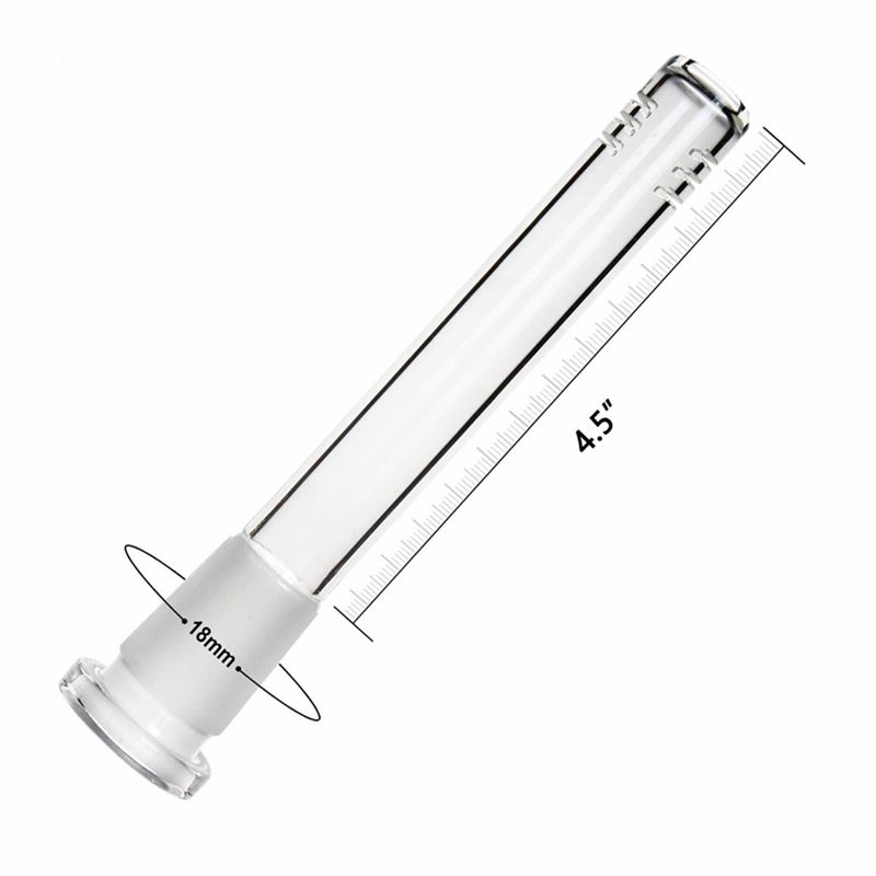 аксессуаров кальянов 18.8mm кальян Shisha трубы водопровода Downstem стеклянных стеклянный куря