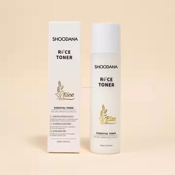 Tónico Facial de Arroz Cosmético OEM Factory Rice Pure Essential Toner