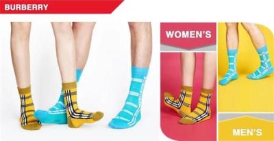 Graceful colorful check patterned design eco-friendly cosy casual cotton hosiery for men