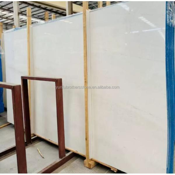 Customized Size Polished Italian White Marble Tile Top-Grade Stone for Hotel Floor