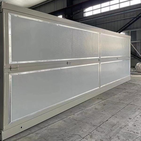 Anti Theft Steel Door Foldable Container House