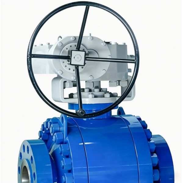 HOT API Standard Carbon Steel WCB 3-Piece Trunnion Mounted Ball Valve Flange Connection High Temperature Gas Use Industrial