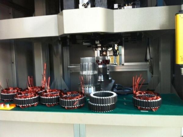 Fully Automatic AC Motor Stator Coil Winding Inserting Machine