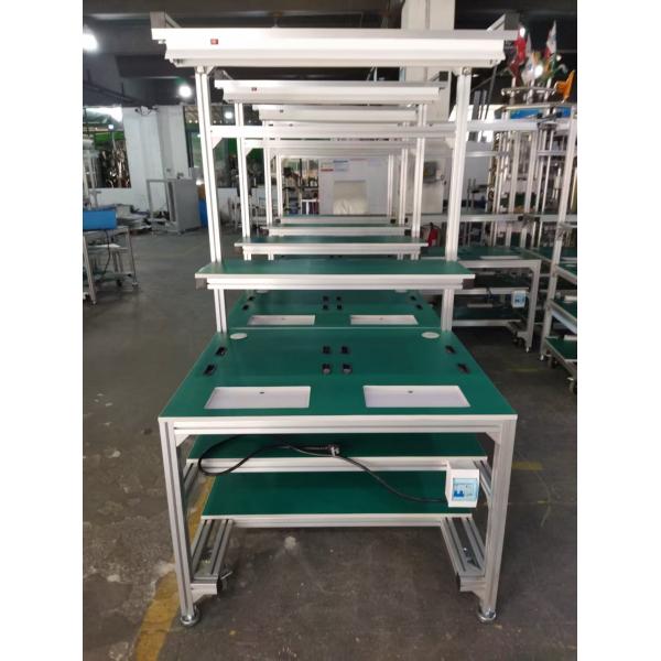 The aluminum profile with power control workbench can be customized in size and model