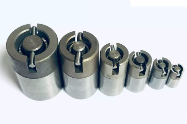 Válvula de rosca de torno padrão do ar do RUÍDO CUMSA para o molde INOX1.04034 de aço inoxidável da ejeção