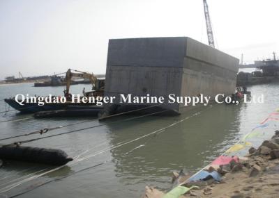 Bolsa a ar de borracha marinha de Dia1.2mx10m, bolsas a ar de lançamento do navio de borracha preto