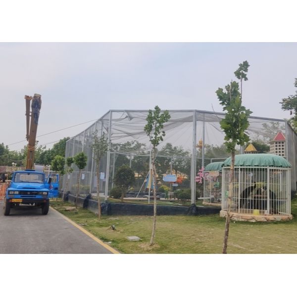 SS316 2.2mm Stainless Steel Wire Rope Mesh Net For Aviary And Balcony netting