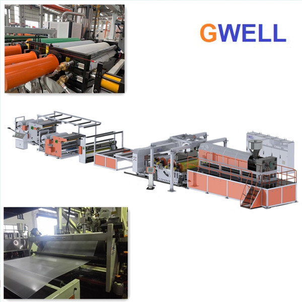 TPU Film Production Machine Double Layer Thermoplastic Polyurethane Cast Film Extrusion Line