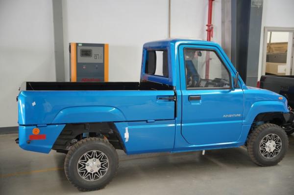 picape 72V RWD EV com bateria pura veículo elétrico caminhão de carga elétrico