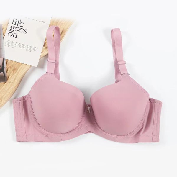 Women Plus Size Bra Seamless Solid Colors D Cup High Quality Wholesale Women Plus Size Bra