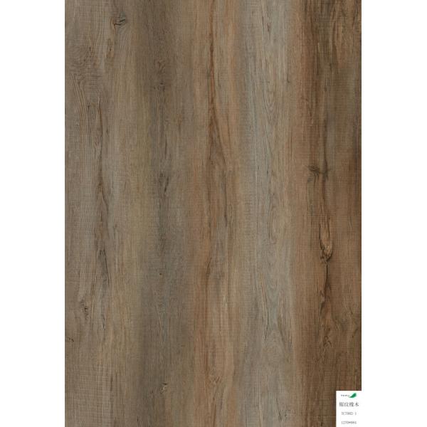 Waterproof Vinyl Wood Plank Flooring Film Coated 72 Inch Length