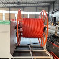 Máquina de tuberías onduladas de conductos de fibra óptica ondulada multicanal