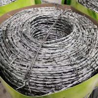 Steel Wire Material Razor Barbed Wire Durable  Single Strand Double Twisted