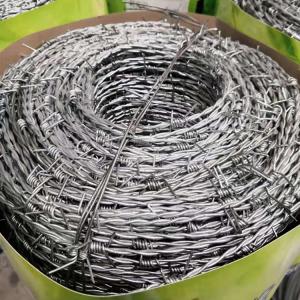 Steel Wire Material Razor Barbed Wire Durable Single Strand Double Twisted