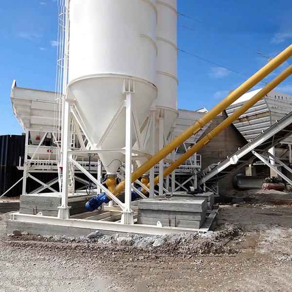 Customized Cement Screw Feeder with 7.5kw Motor and 6m or 9m Length for Concrete Batching Plants