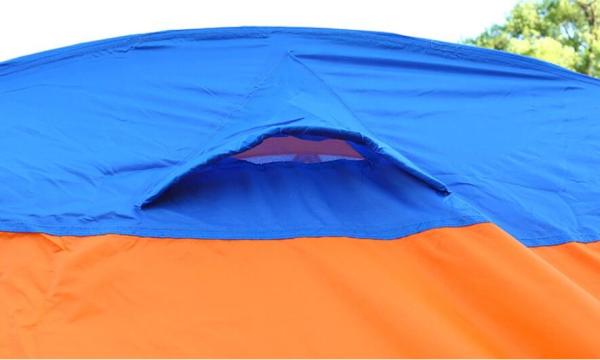 6-8 Person Double Layer Two Doors Camping 6-8 Person Waterproof Dome Shelter Family Cabin Large Hexagon Tent(HT6083)