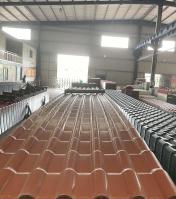 Telha de telhado de resina sintética de 2,5 mm de espessura com isolamento térmico
