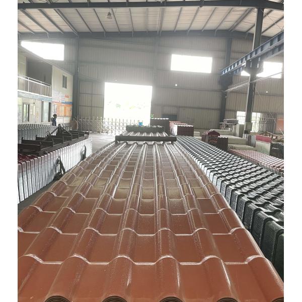 лист крыши изоляции жары черепицы синтетической смолы толщины 2.5мм испанский