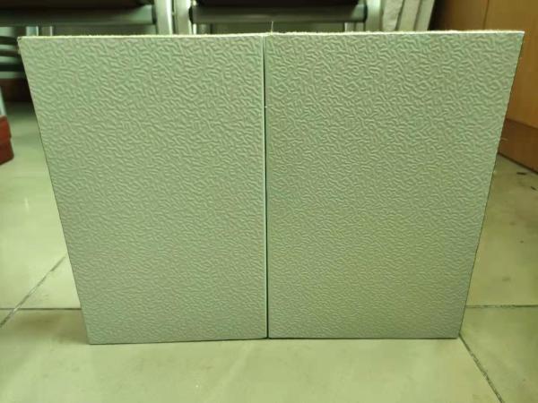 Fireproof S Type Connection Rock Wool Sandwich Panel 50mm Thickness