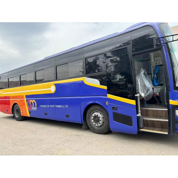 72 Seats Left Hand Drive Passenger Bus with Euro 4 Emission Standard Engine Capacity 8L