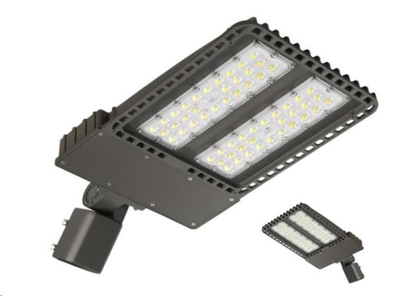 150LM/W LED Shoebox Light 185 Watt IP66 Parking Lot Courts PF 0.95 Durable