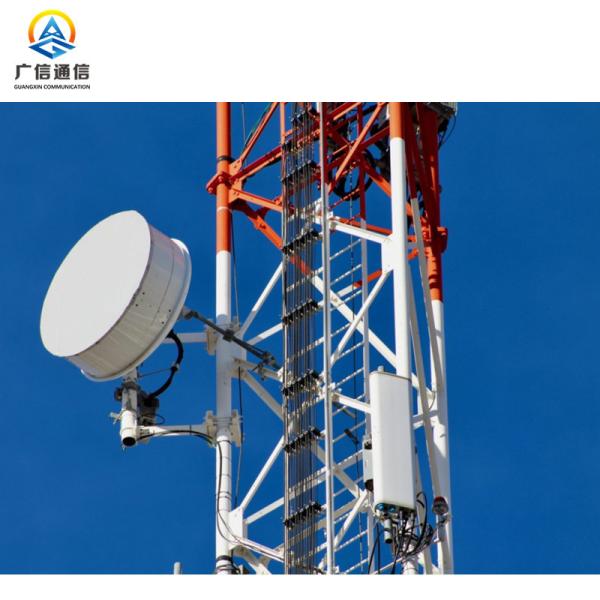 Hot Galvanized Steel Telecom Tower For Communication ASTM A123