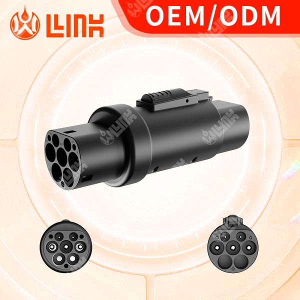 Olink Wholesale 210A EV Adapter Vehicles Charging GBT Adapter Ev Plug Type 2 to GBT for Chinese Version Electric Car EV Adapter