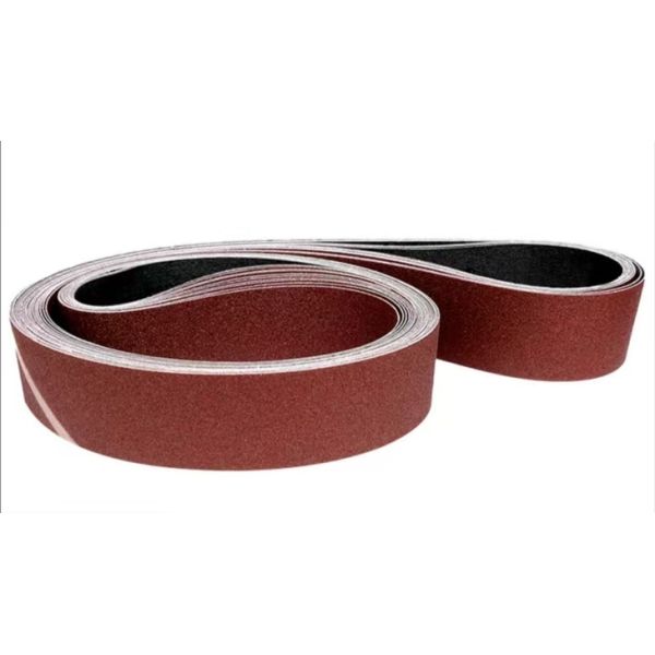220 grit Dry Wet Aluminum Oxide Abrasive Sanding Belt 2100x50mm For Wood