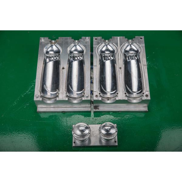 Fast Speed Automatic Blowing Machine , PLC Control Pet Bottle Machine With 2 Cavity