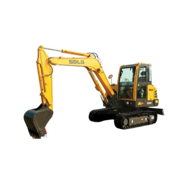 SDLG Lingong E660FL Small Excavator 6t Digger With 0.22m³ Bucket
