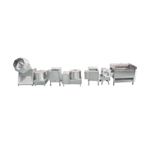 Excellent Quality Full Automatic Potato Chips Production Line/Frozen French Fries Maker/Fresh Potato Chips Produce Machine