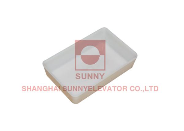 Plastic Square Elevator Oil Can 0.1kg/Pc With ISO9001 Certificate