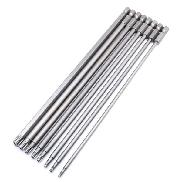 Solid Hollow Screwdriver Bits Wear Resistant Hexagon Magnetic