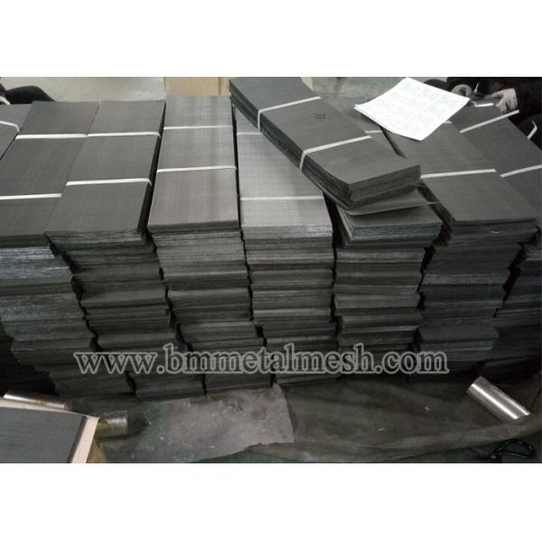 12x64 Extruder Screen Mesh Round Shape For Polymer Filters Processing