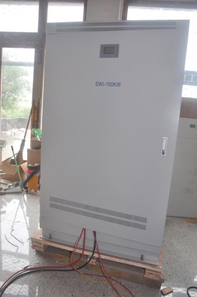 Full Power Output Three Phase Off Grid Inverter 100KW Microcomputer Control